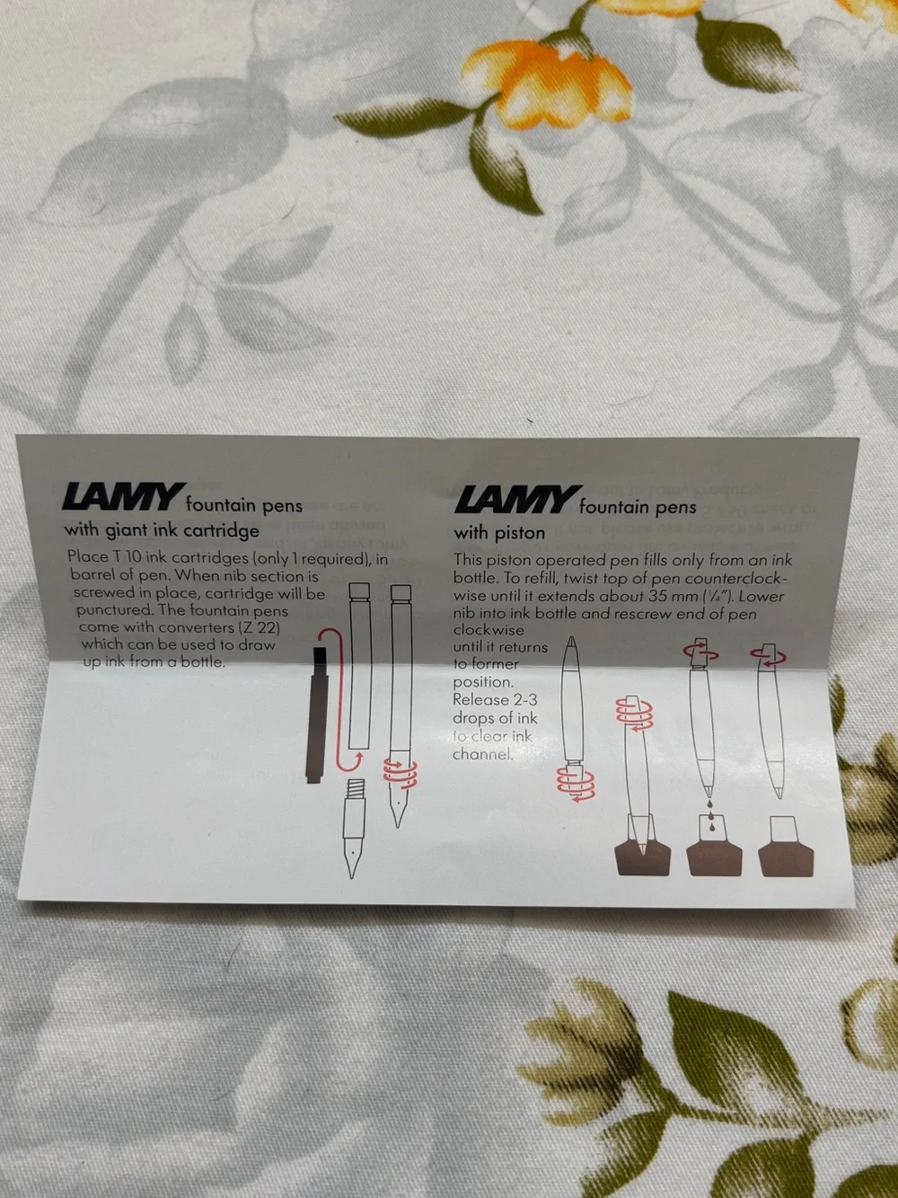 LAMY Vintage Silver Fountain Pen